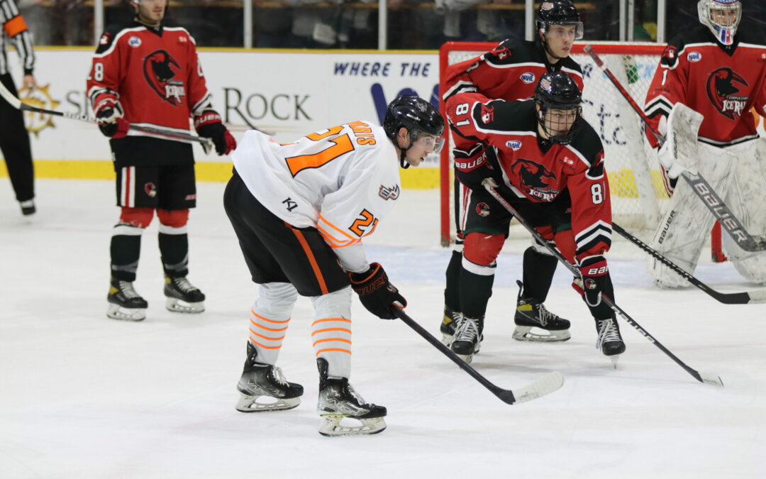 Rhinos triumph over IceRays 5-4 in OT