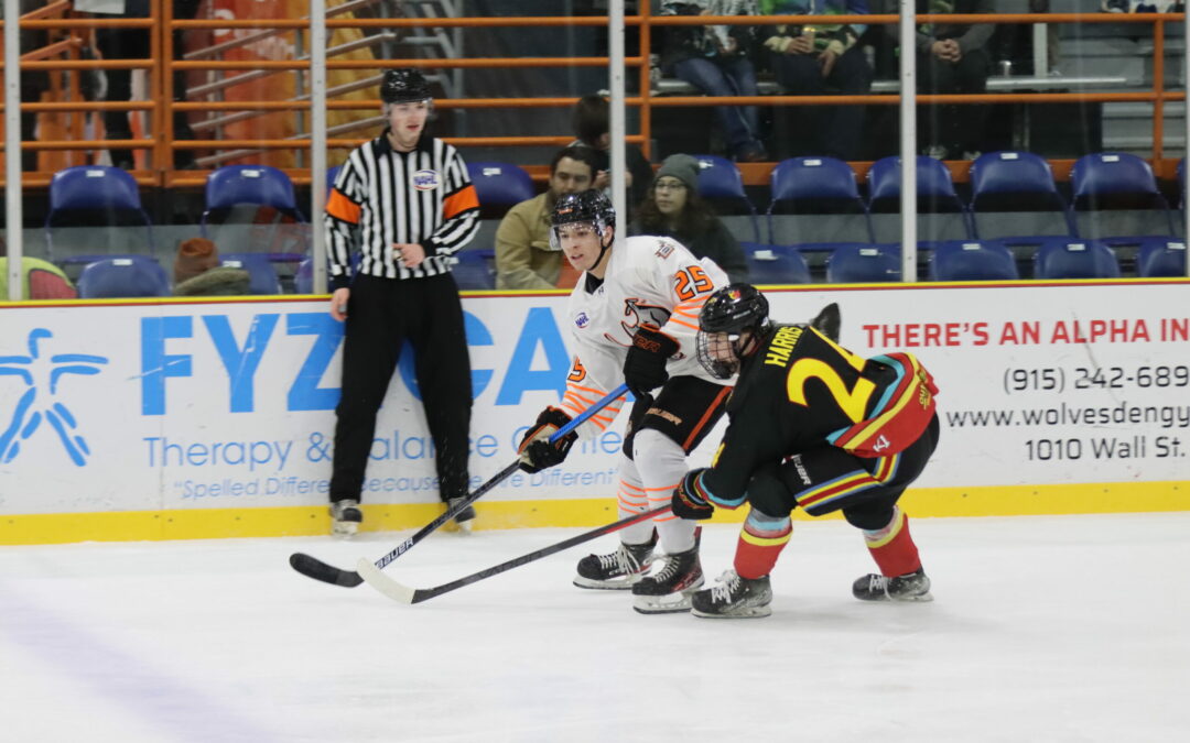 Ice Wolves top Rhinos 3-1 on Tuesday Game