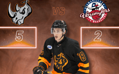 Rhinos & Wranglers split series 5-2 in Game 2