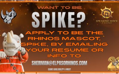 Applications open for Rhinos Mascot